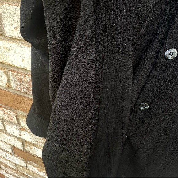 Vintage Long Sleeved Gauchu Button Down Shirt - Picture 12 of 14